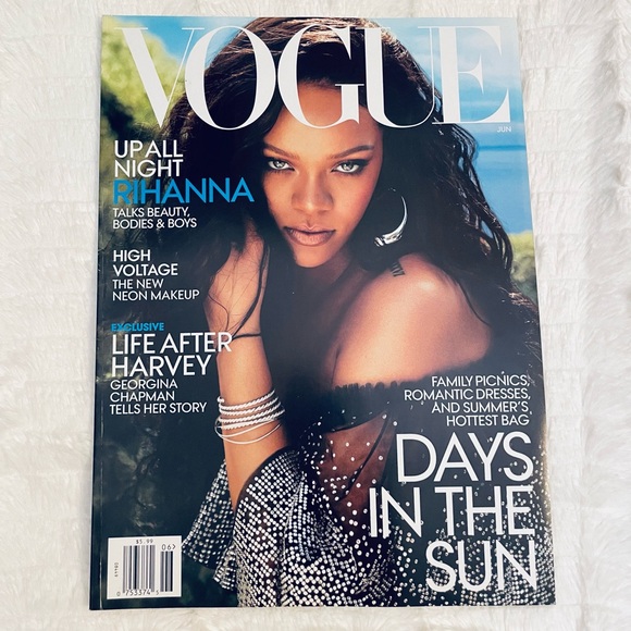 Rihanna Vogue Magazine June 2018 - Picture 1 of 6